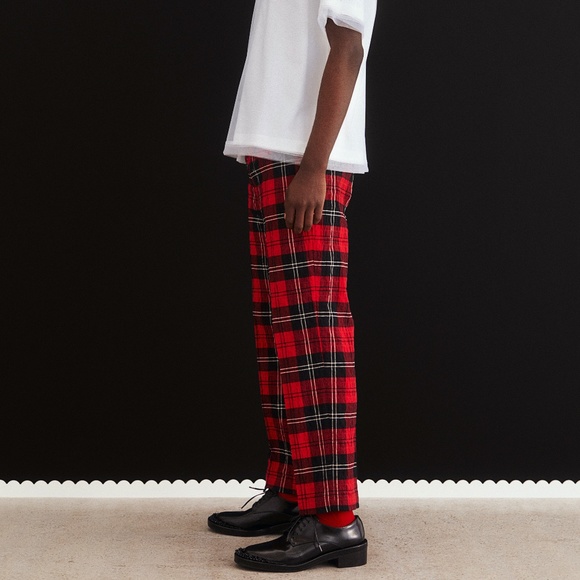 Simone Rocha x H&M Loose Fit Cotton Trousers Pants - Picture 2 of 4